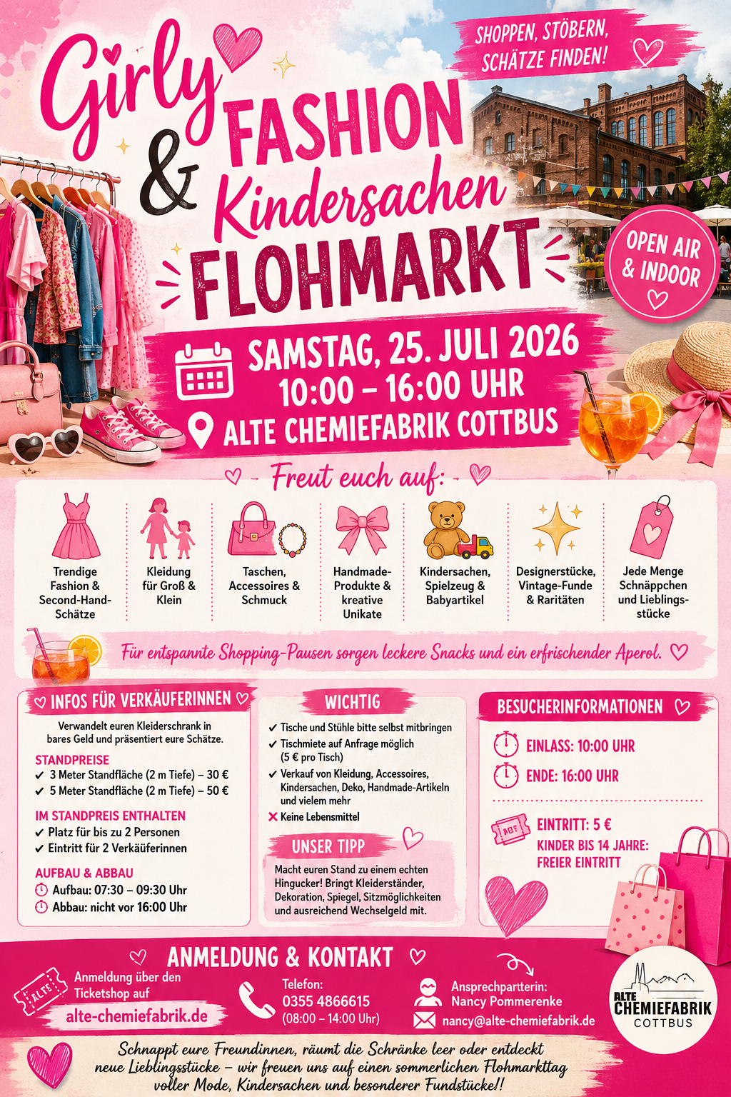 Girly Fashion & Kindersachenflohmarkt