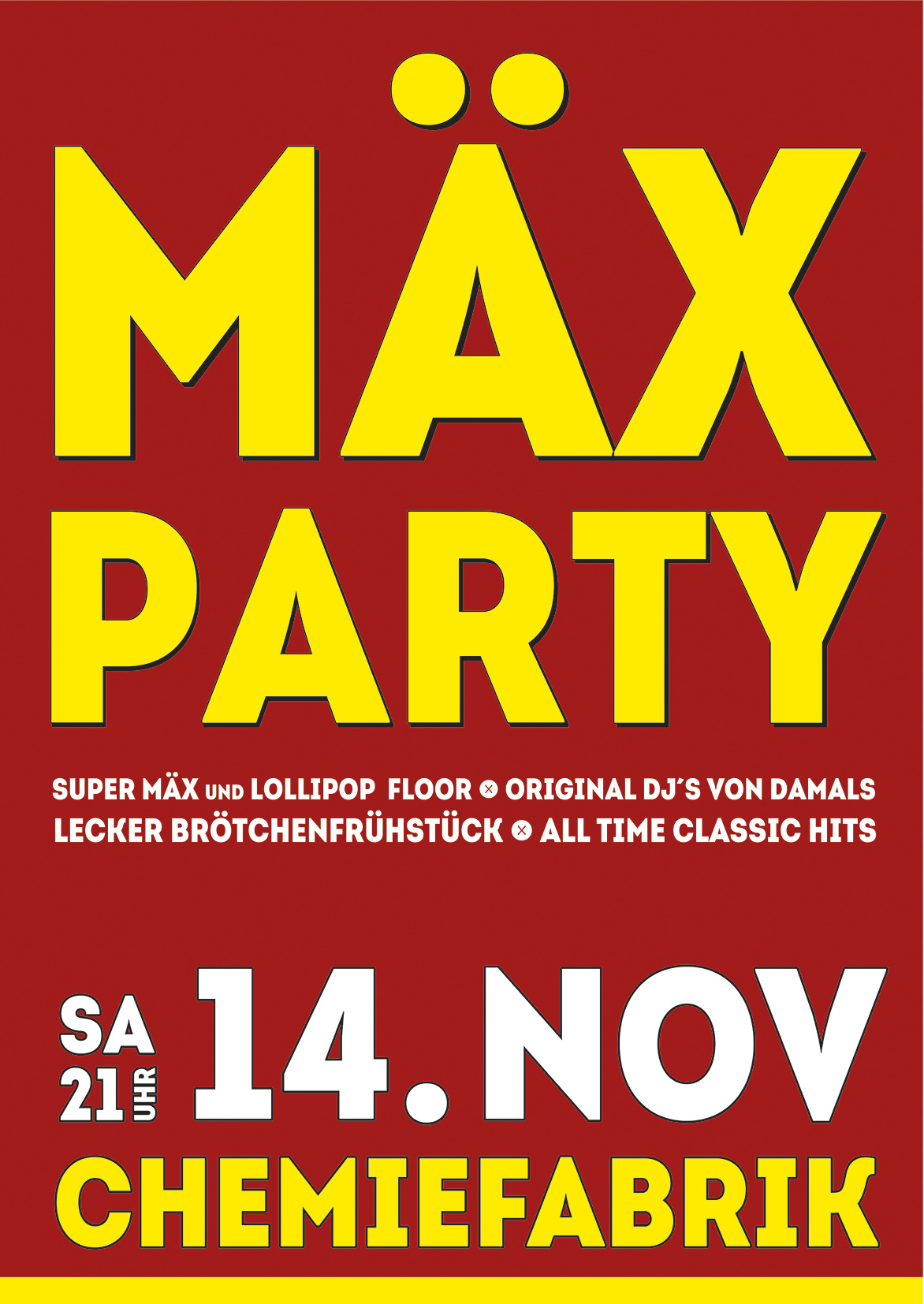 Die große MÄX PARTY