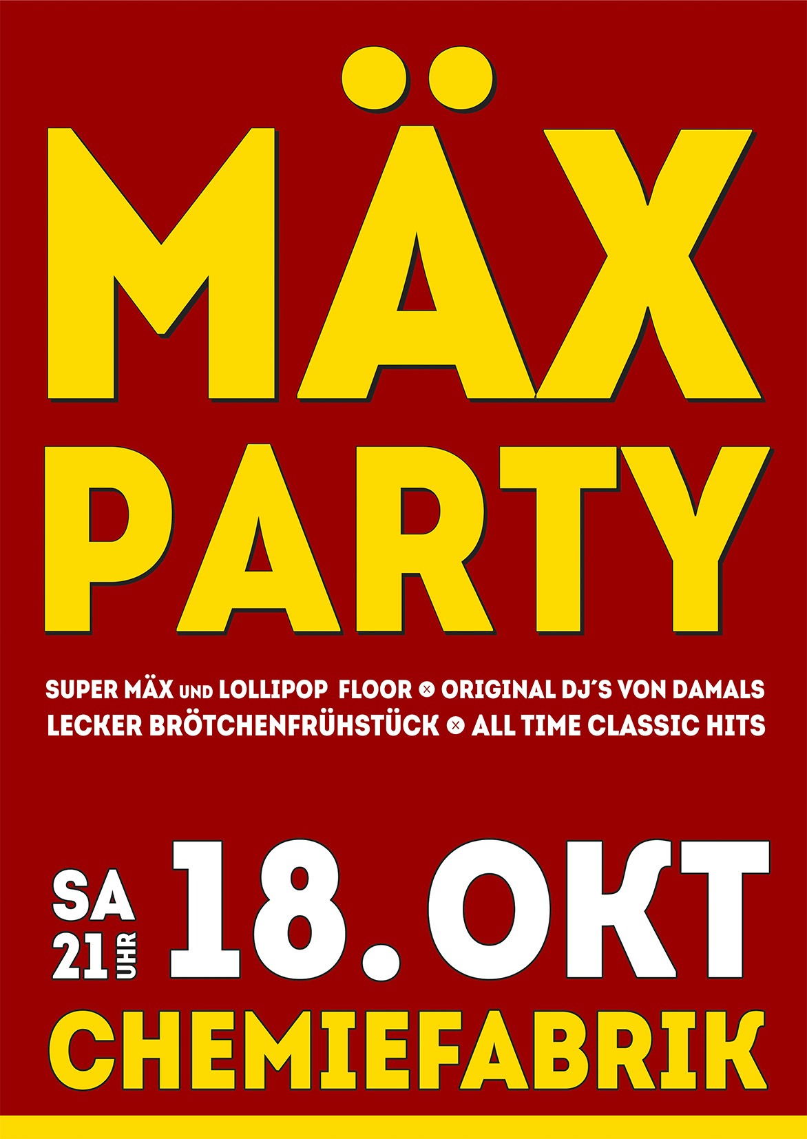 Die große MÄX PARTY