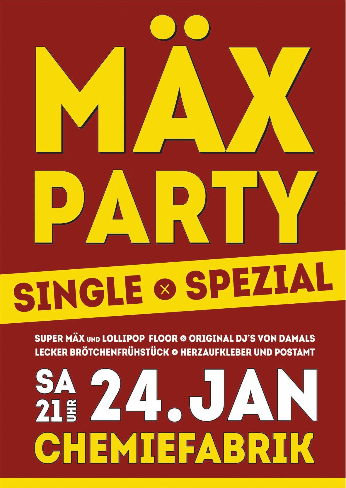 MÄX PARTY  - Single Spezial – nicht nur für Singles